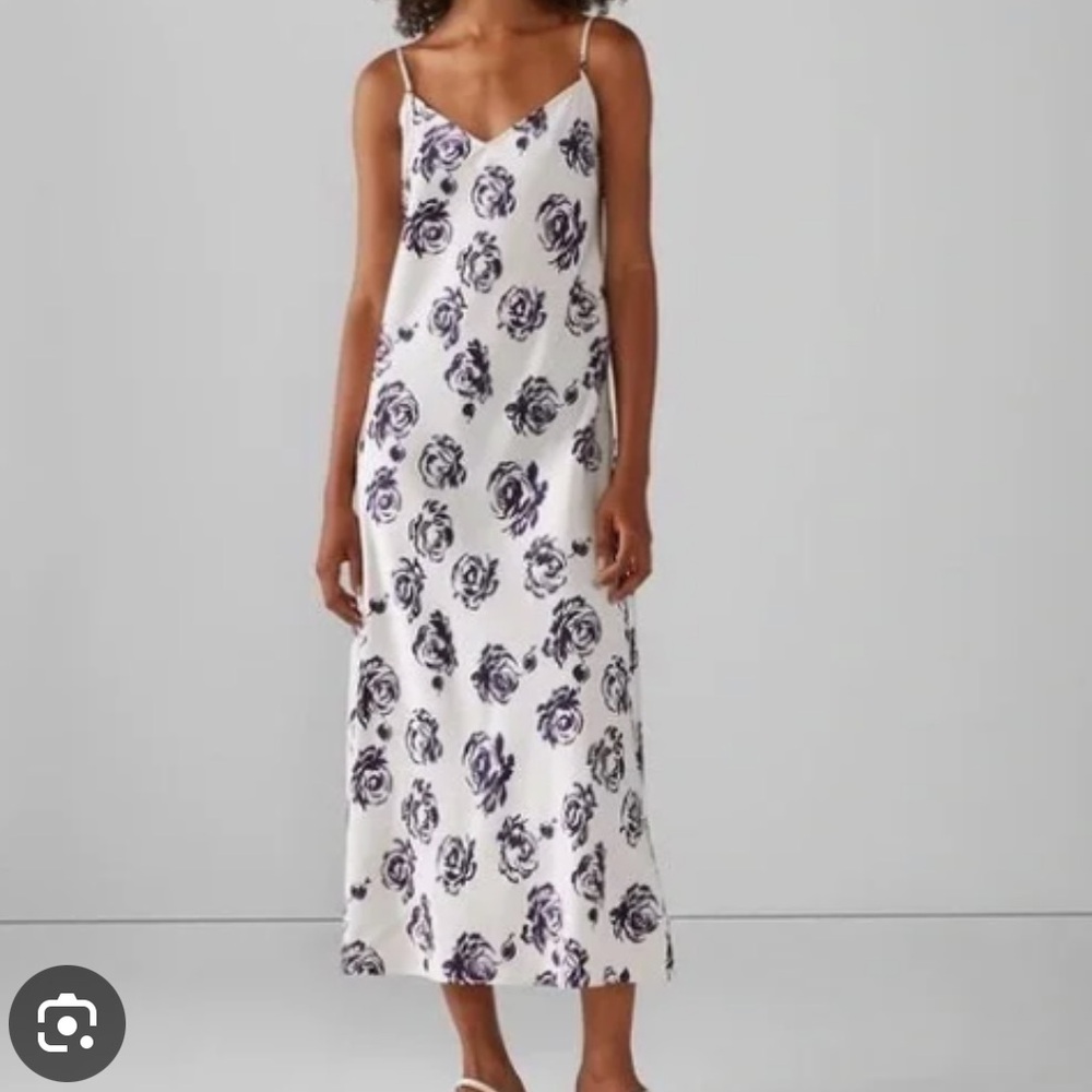 Club Monaco Floral Slip Dress